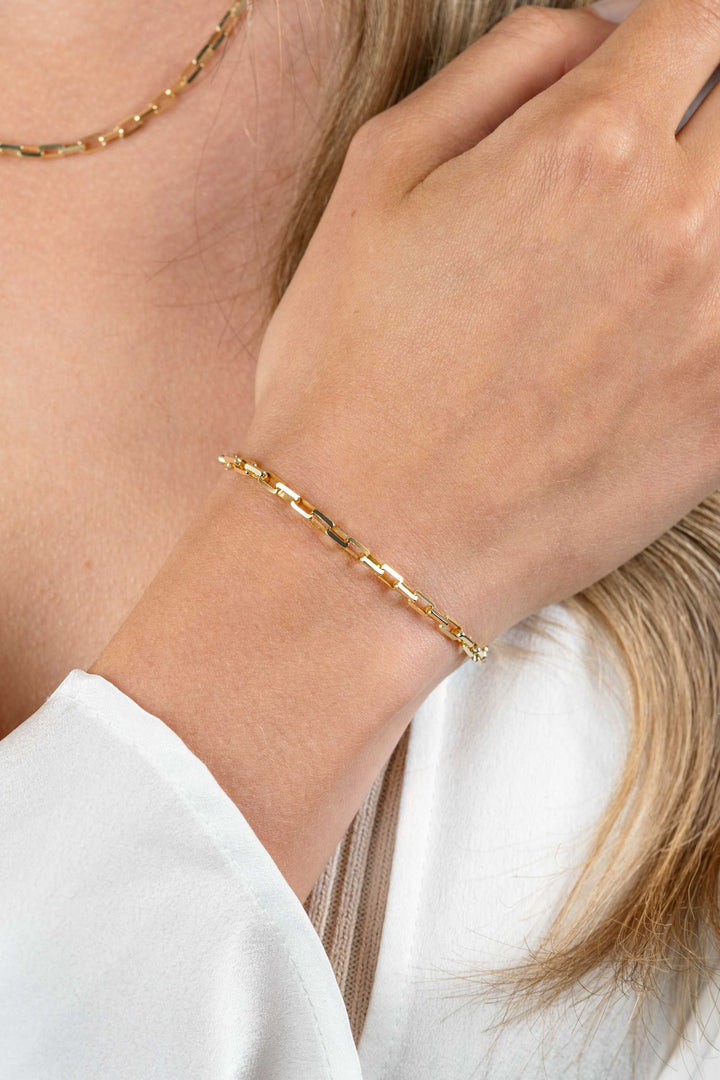 Zinzi Armband zilver gold plated ZIA2587