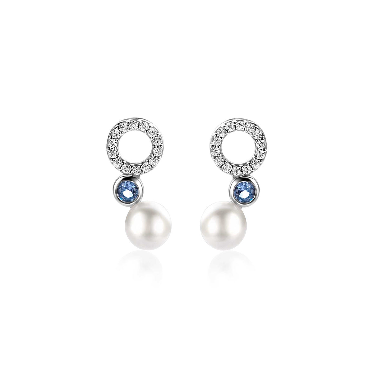 Zinzi Pendientes Plata Zio2442