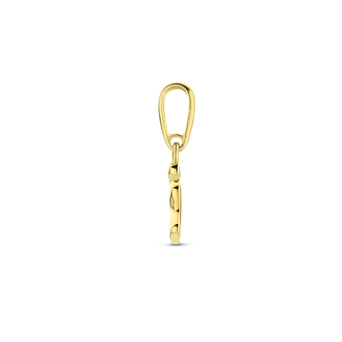colgante pie 14K oro amarillo