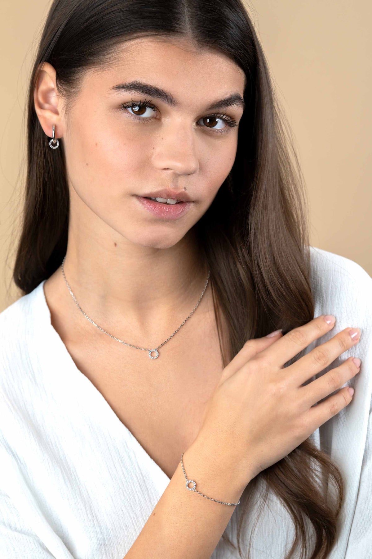 Zinzi Pendientes Plata Zich2550