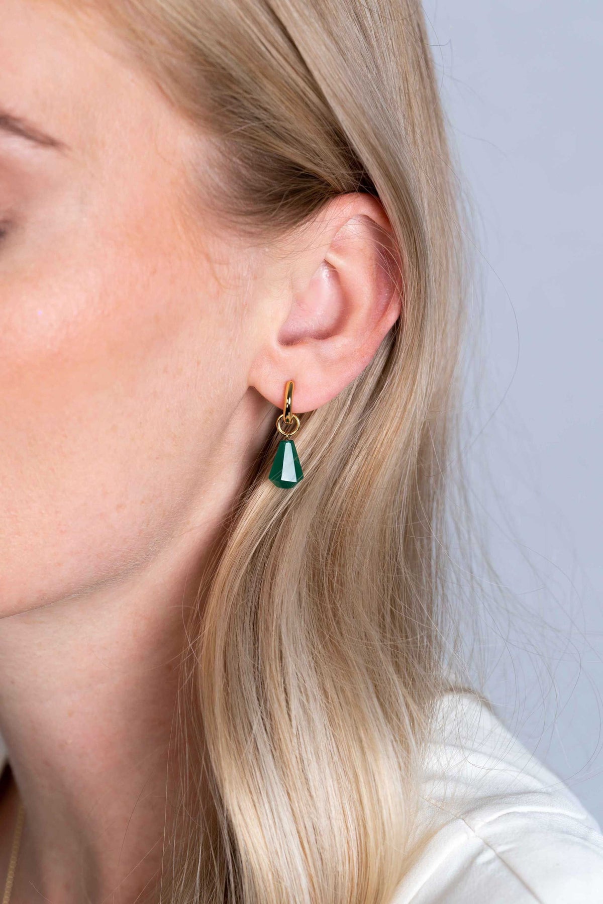 Zinzi Pendientes Chapado en Oro Zich2256 G