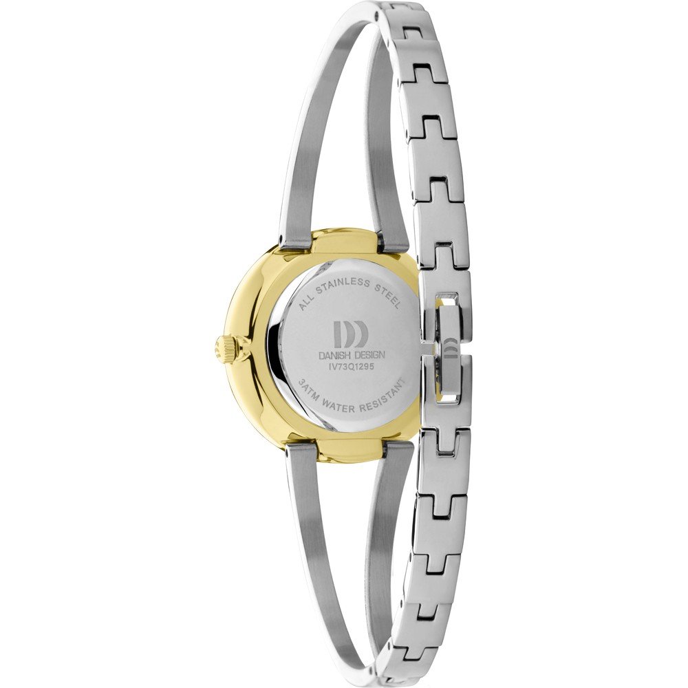 Reloj de mujer diseño danés esfera negra - IV73Q1295