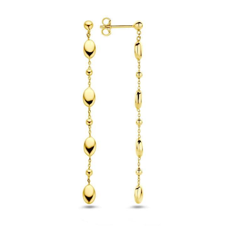 oorhangers 14K geelgoud