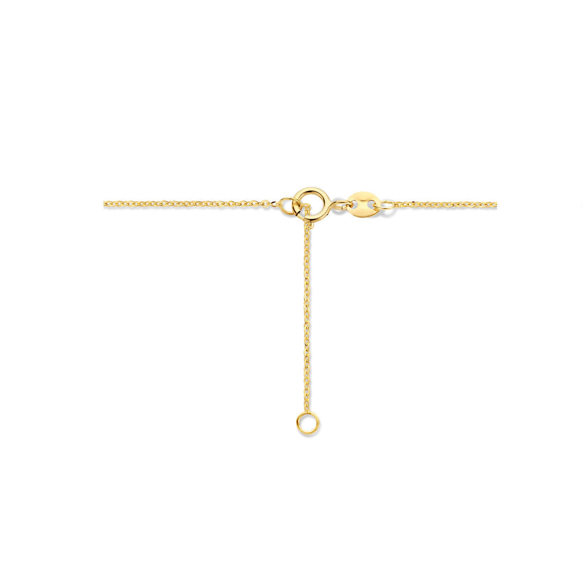 collar infinity 41,5 - 44,5 cm oro amarillo