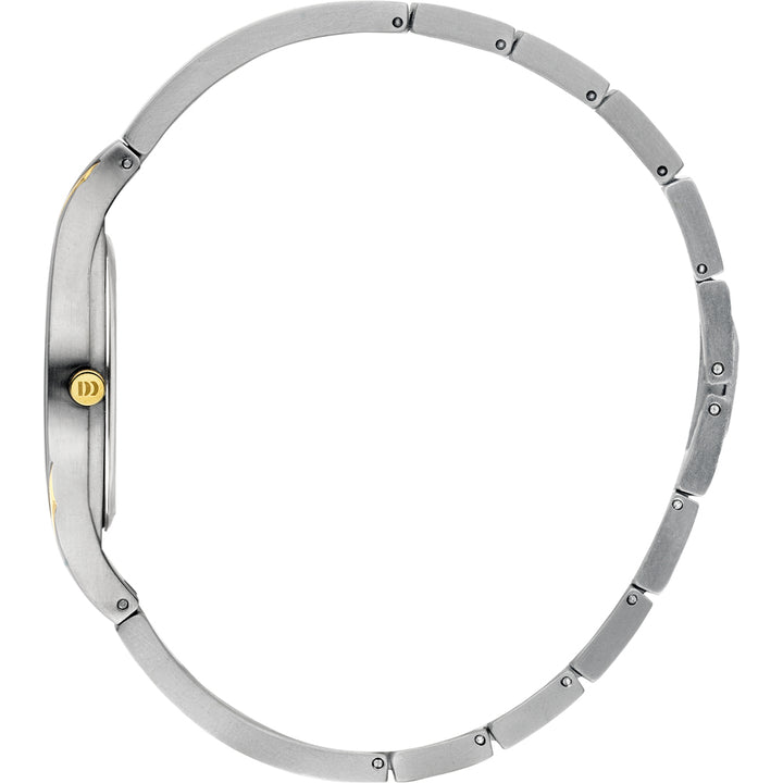 Danish design dames horloge zilveren wijzerplaat - IV65Q1281