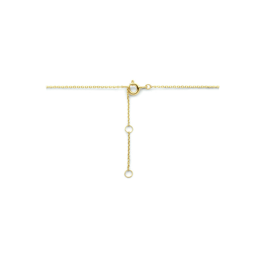 Gouden dames ketting slot 14K
