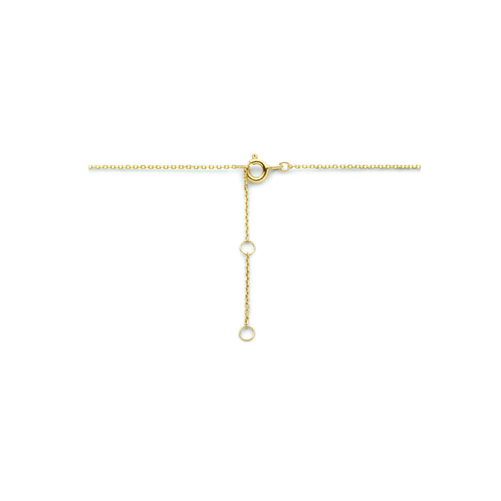 Gouden dames ketting slot 14K