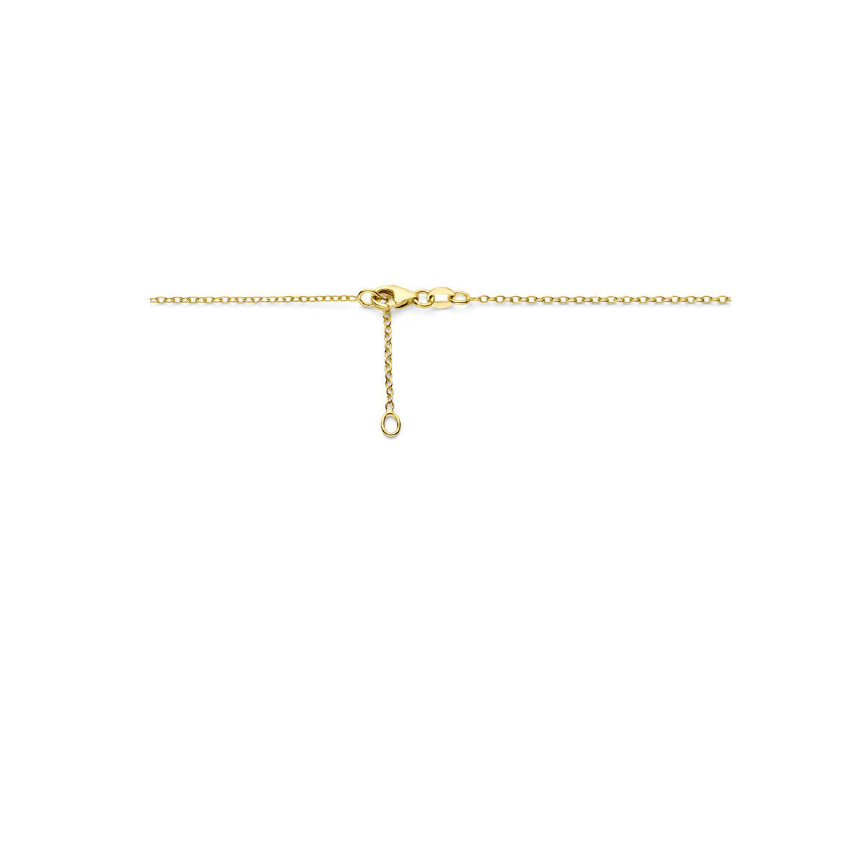 point zero collier 42 - 44 cm 14K geelgoud