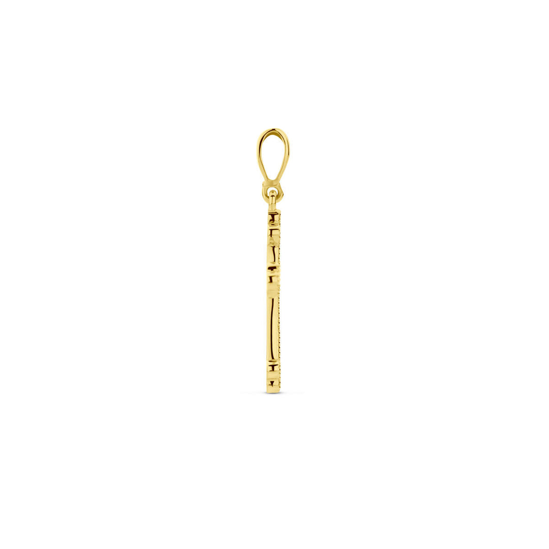 hanger kruis 14K geelgoud