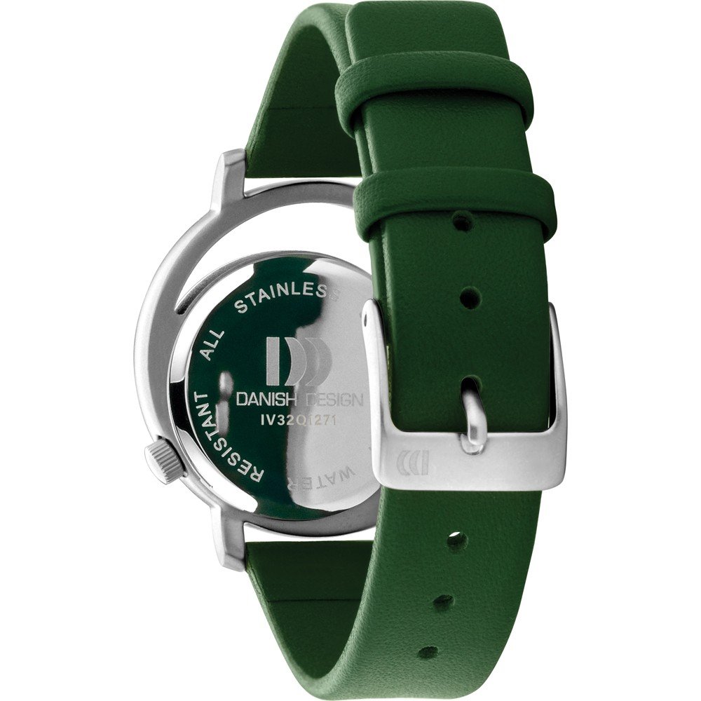 Reloj de mujer diseño danés esfera verde - IV33Q1271