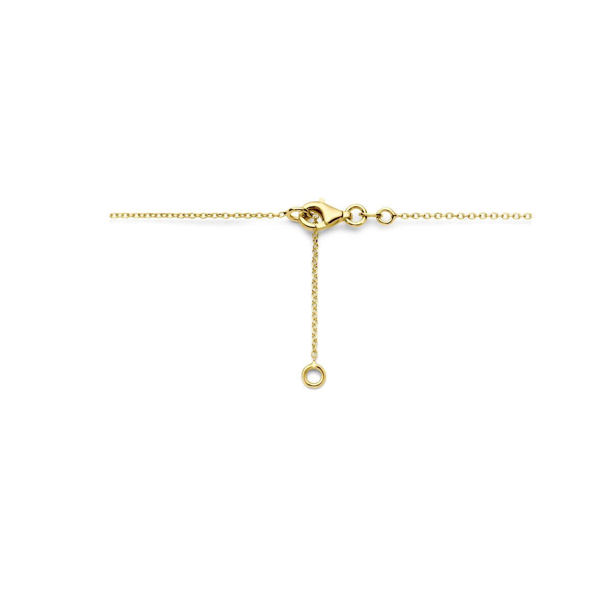 collar ovalados 43 - 45 cm 14K oro amarillo