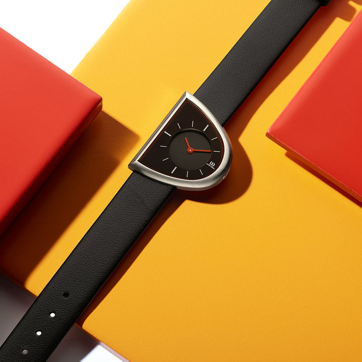 Danish design dames horloge zwarte wijzerplaat - IV13Q1285