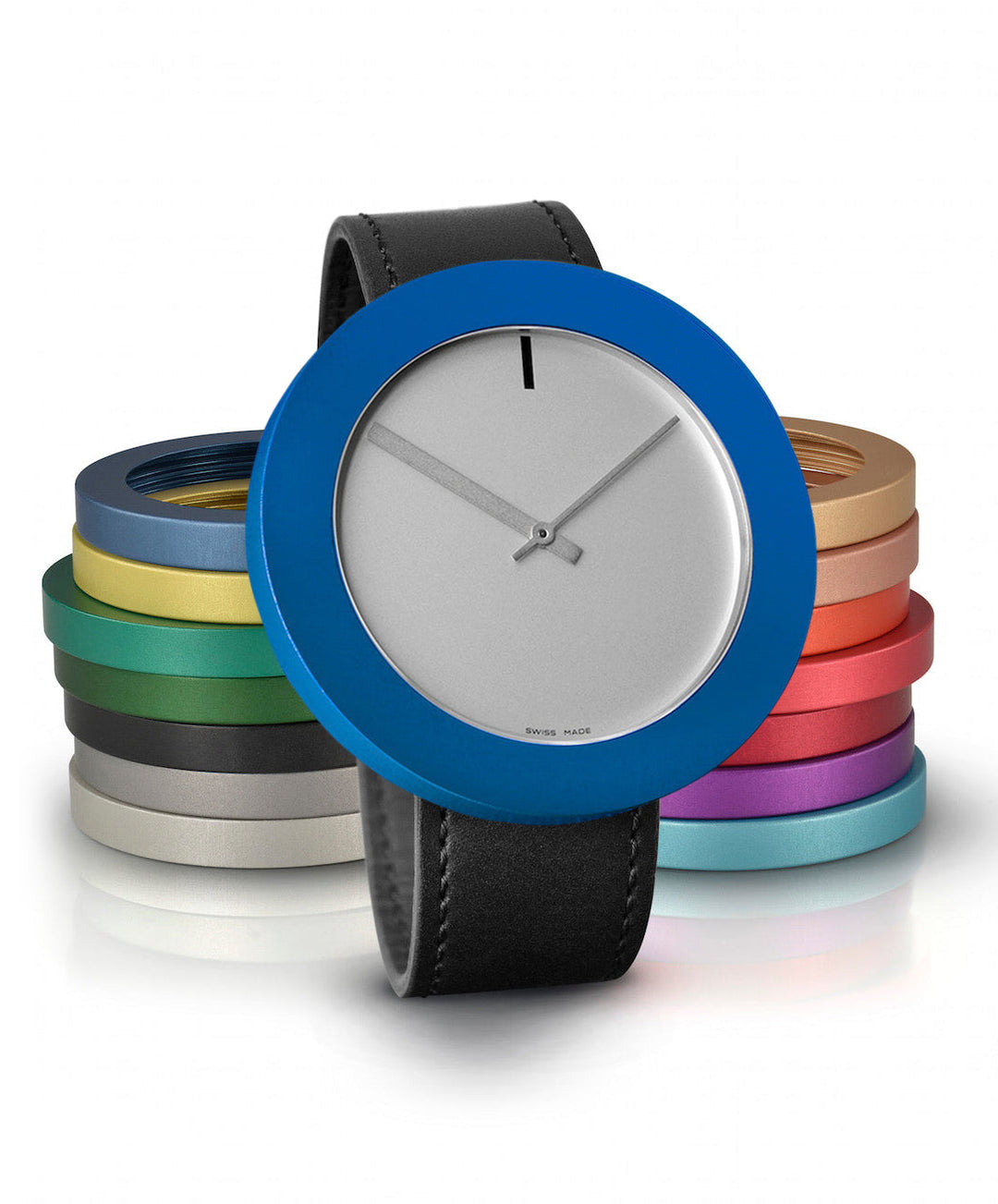 Pierre Junod MEGA Placa de reloj de plata MV44