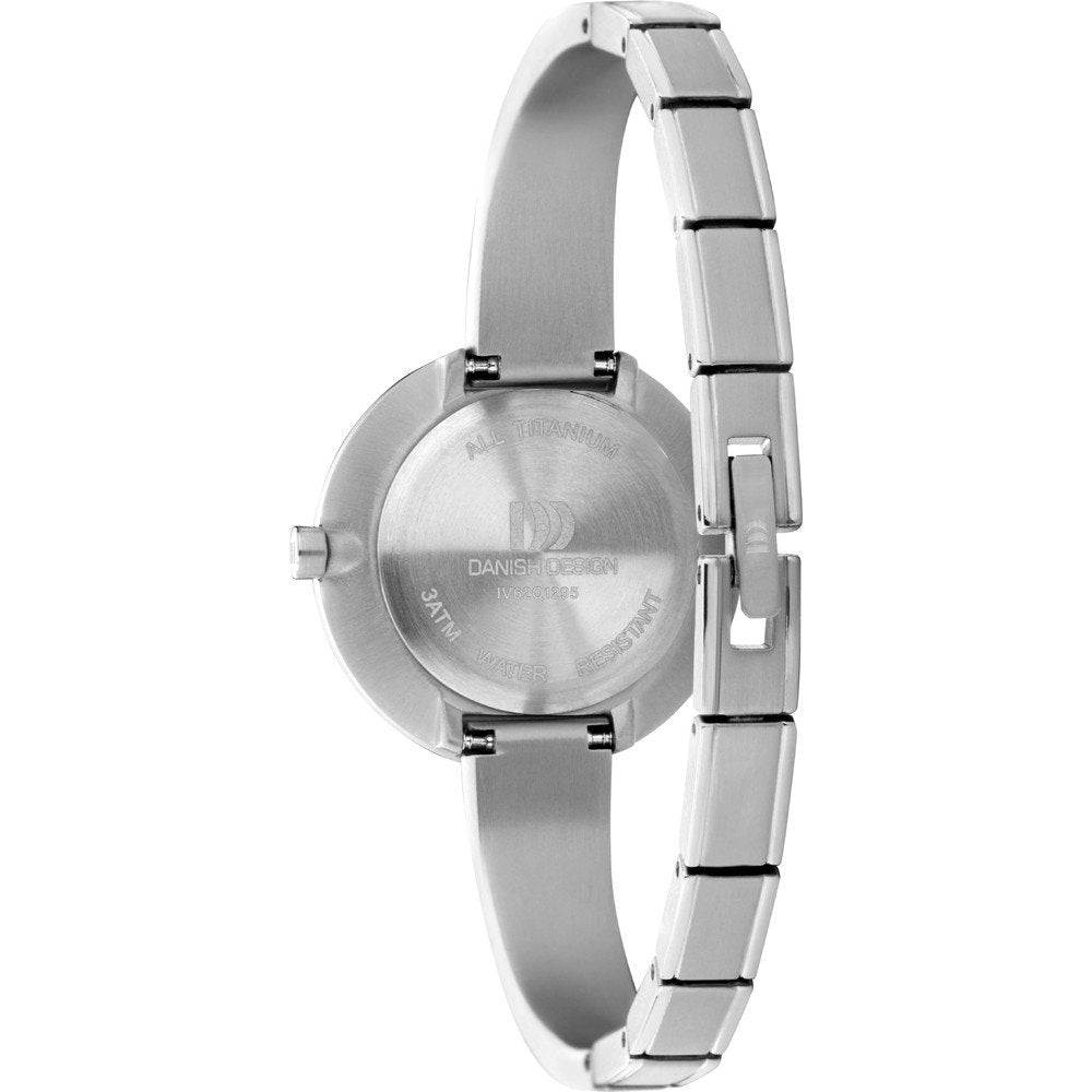 Reloj de mujer diseño danés esfera negra - IV63Q1295