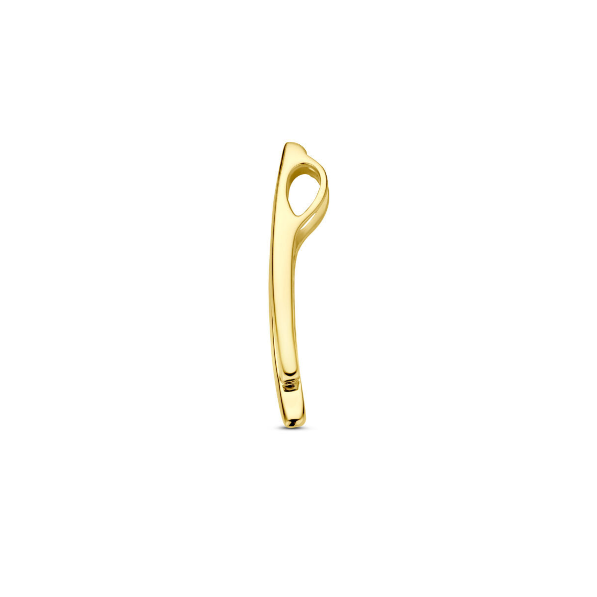 colgante diamante 0.10ct h si oro amarillo 14K