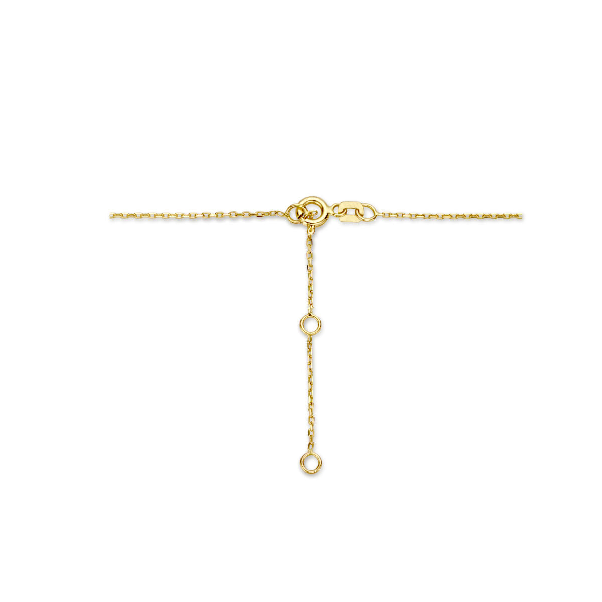 collar bolitas diamantadas 2,5 mm 40 - 42 - 44 cm 14K oro amarillo