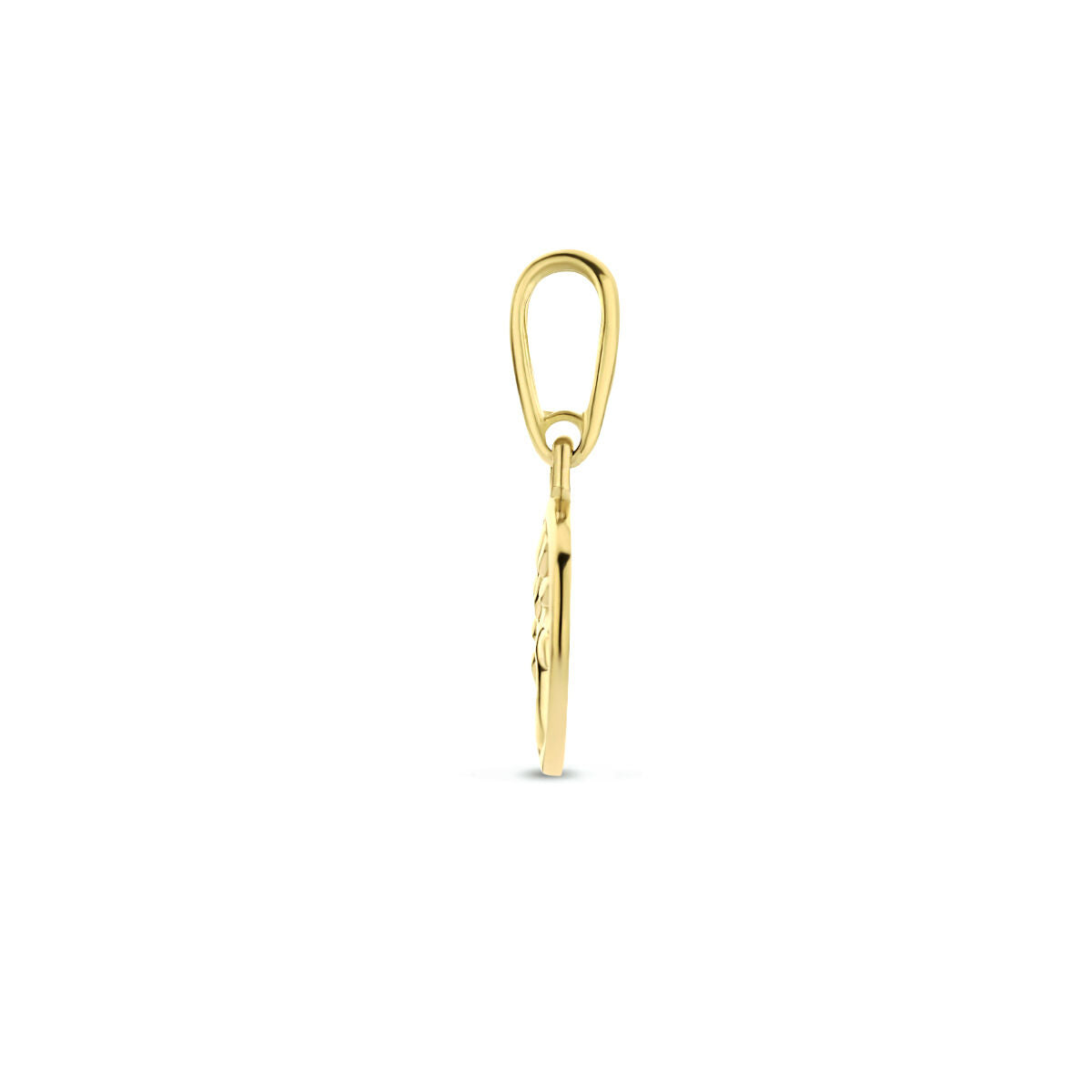colgante árbol de la vida 14K oro amarillo