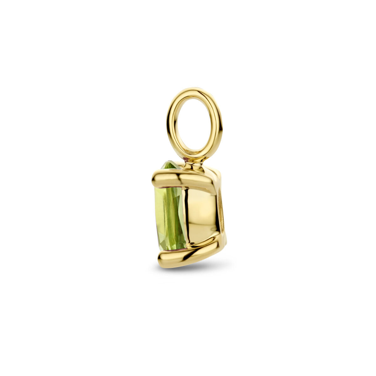 colgante peridoto 14K oro amarillo