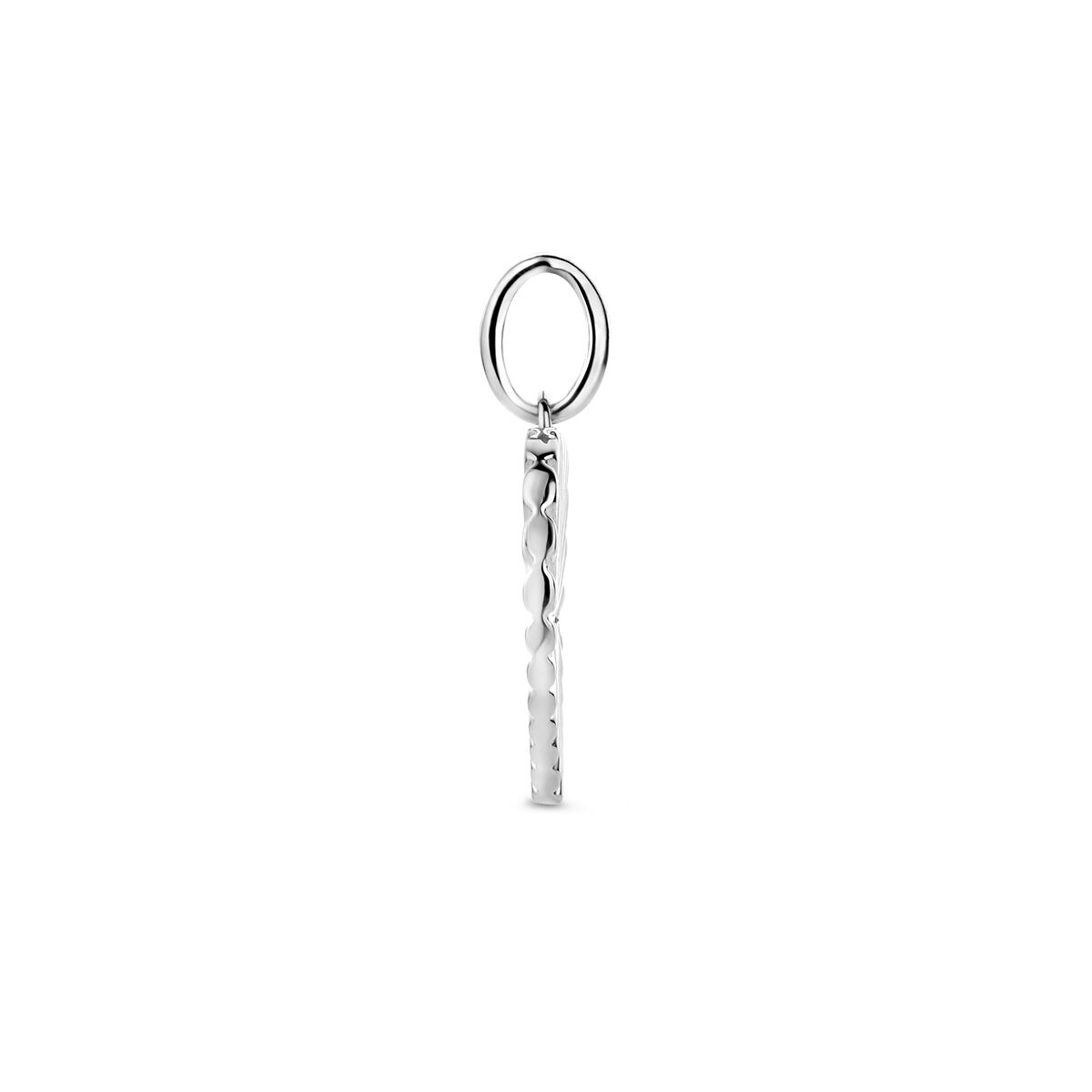 colgante corazón diamante 0.015ct j p1 plata rodiada