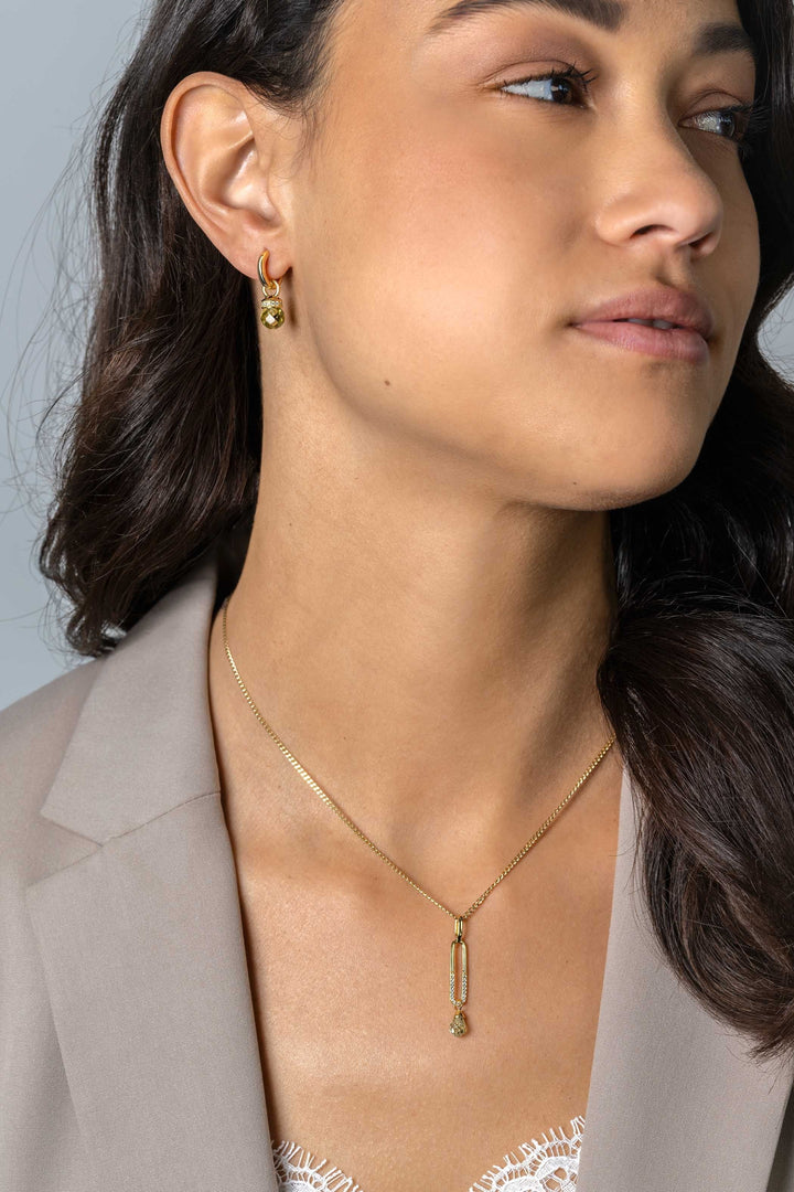 Zinzi Oorbellen Gold Plated Zich2428