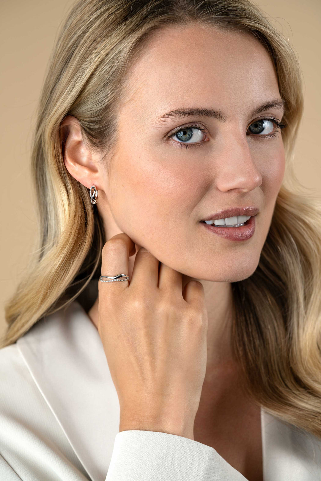 Zinzi oorbellen zilver ZIO2629