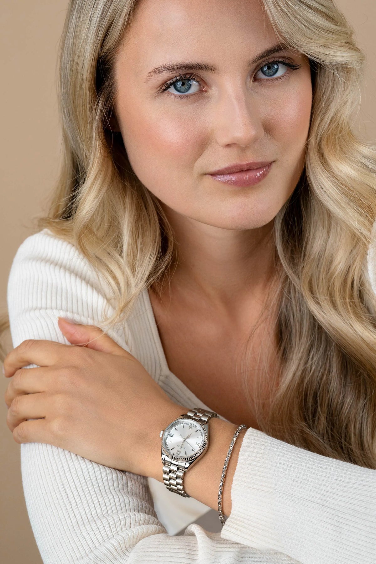 Reloj de mujer color plata acero ZIW2202