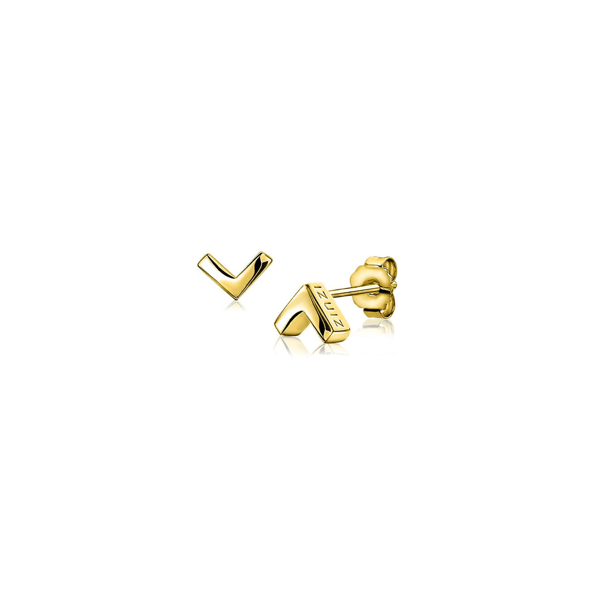 Zinzi Pendientes Chapado en Oro Zio1380 G