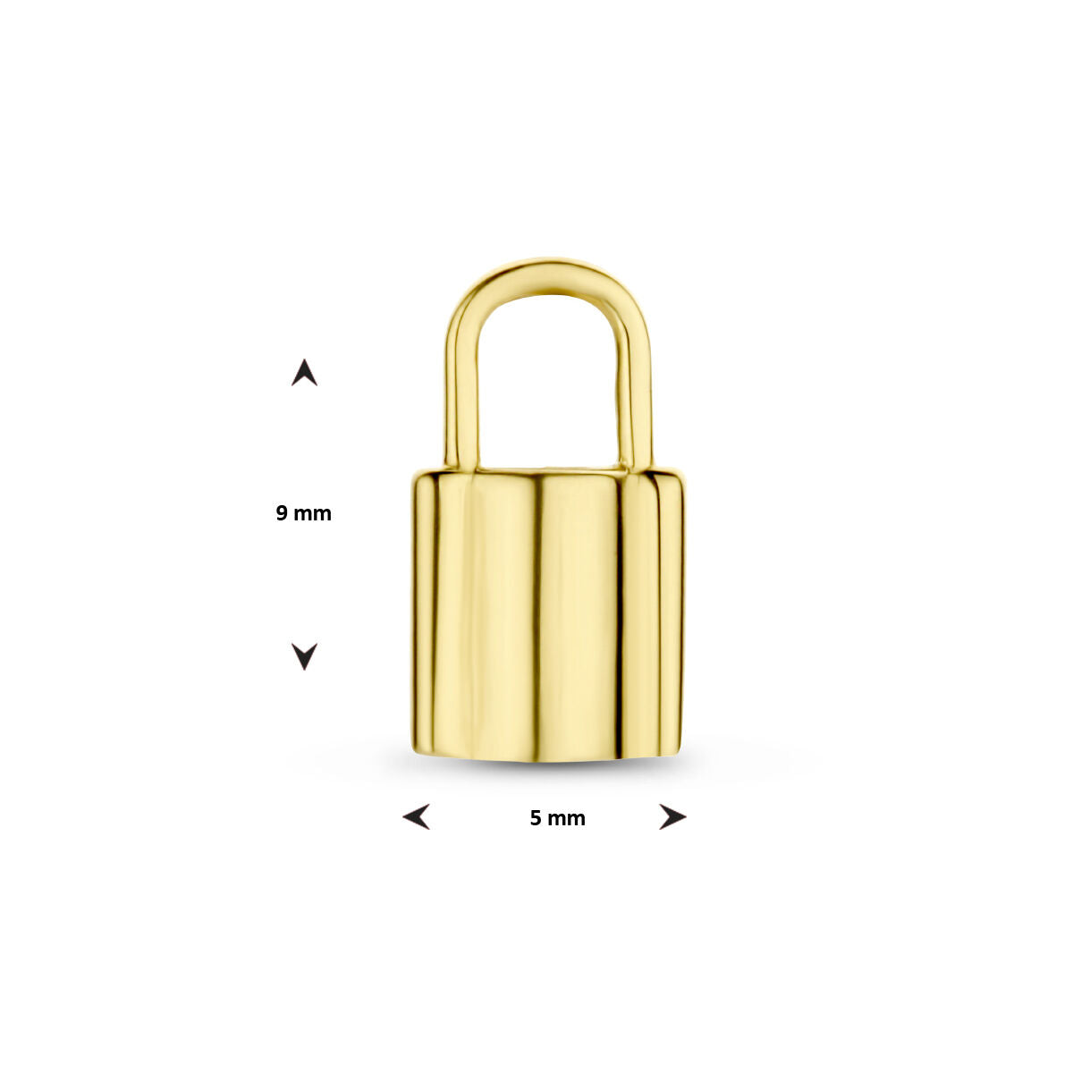 colgante de 14K oro amarillo