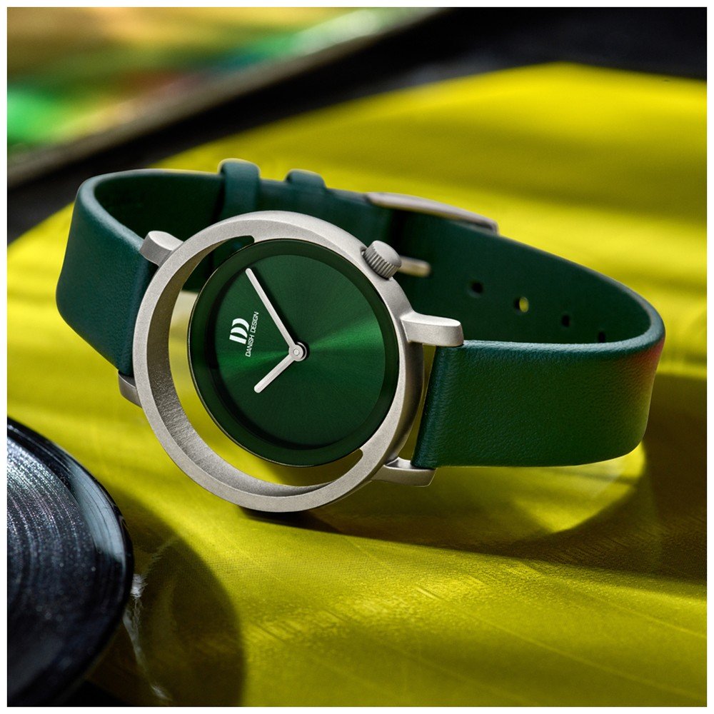 Reloj de mujer diseño danés esfera verde - IV33Q1271
