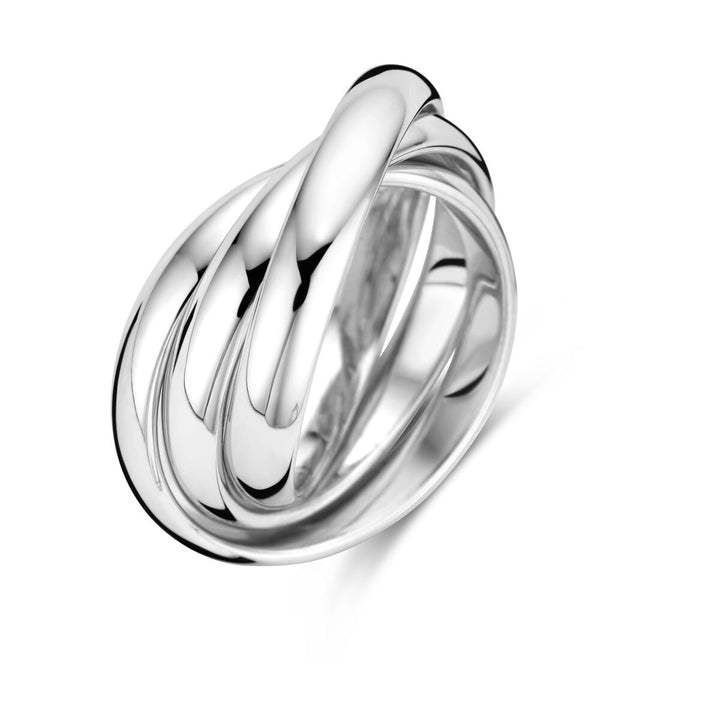 trinity ringen zilver gerhodineerd