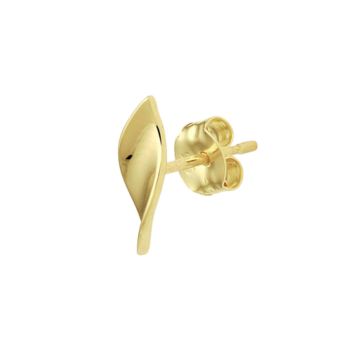 pendientes de botón 14K oro amarillo