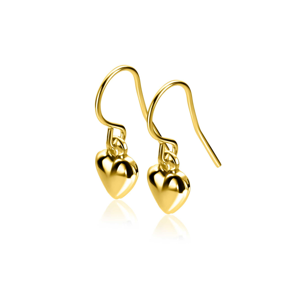 Zinzi Pendientes plata chapado en oro ZIO2661