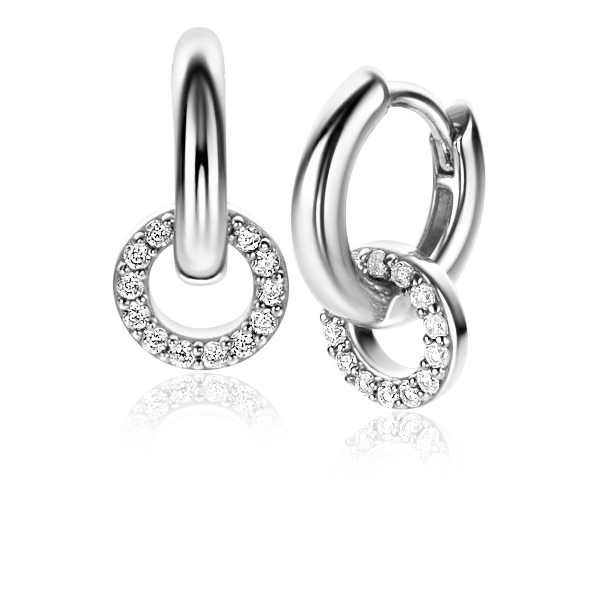 Zinzi Pendientes Plata Zich2550