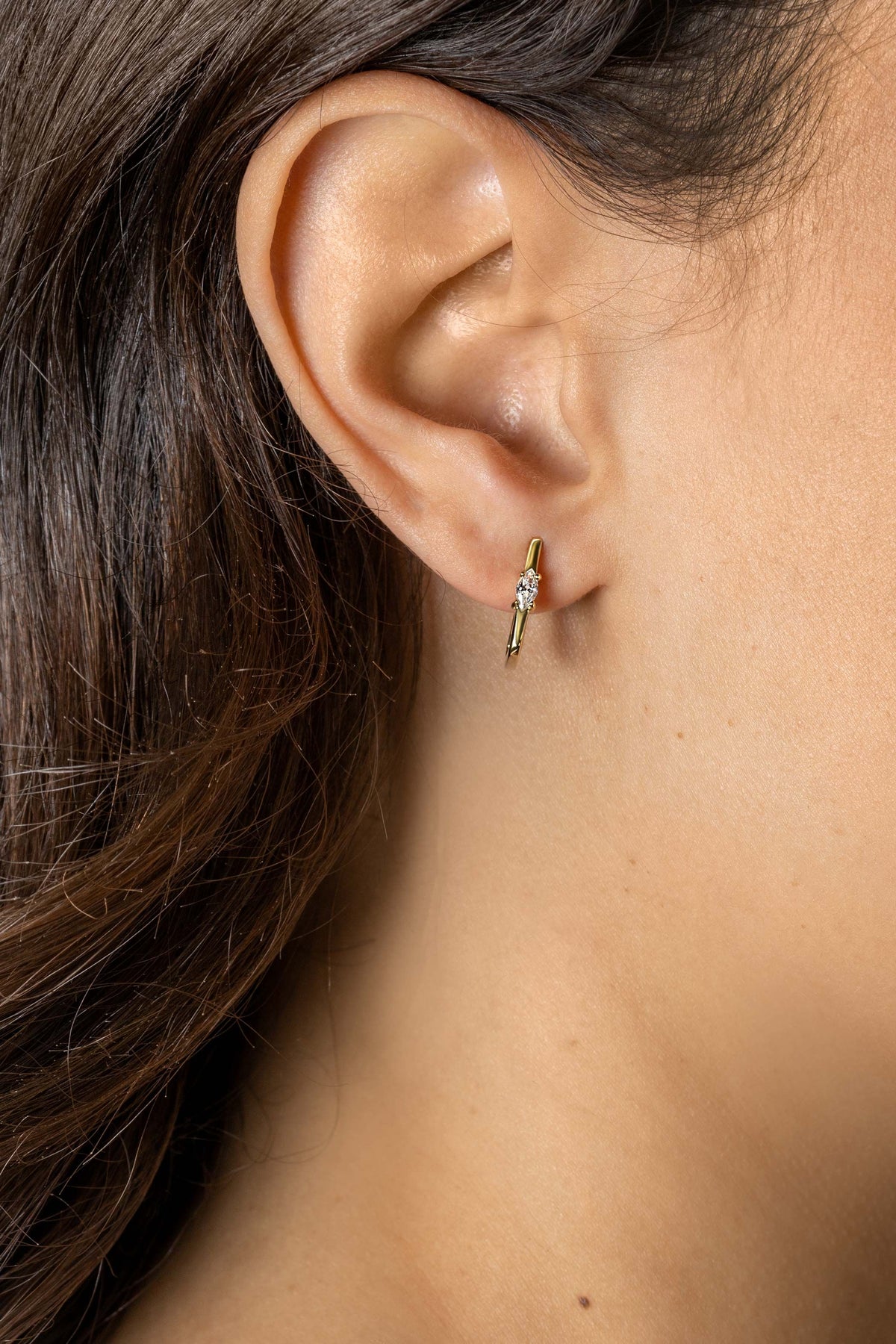 Zinzi Pendientes Chapado en Oro Zio2448 G