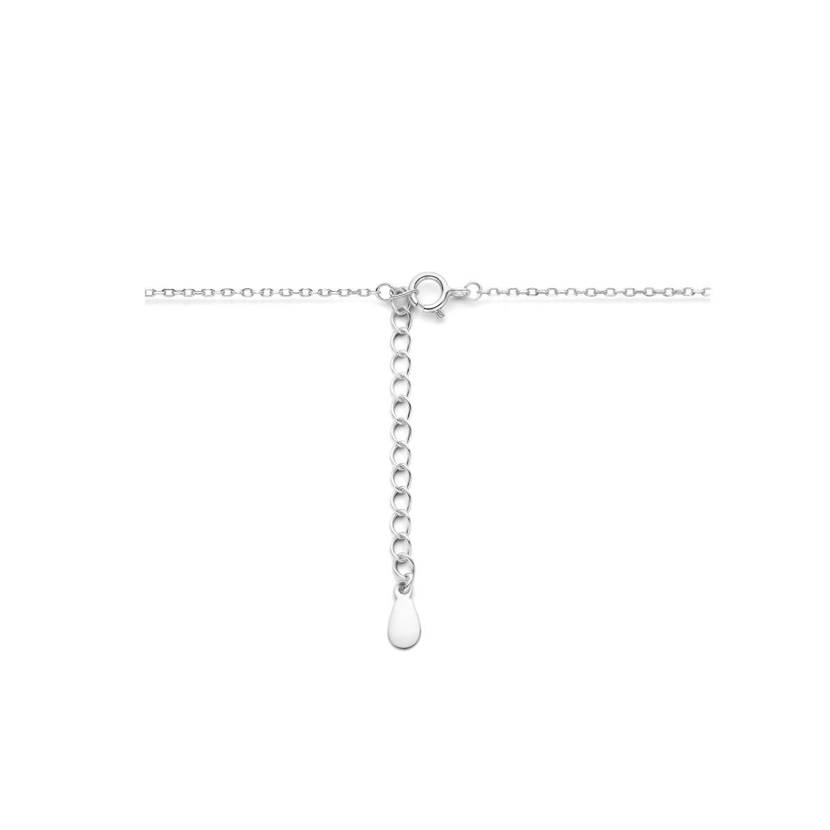 collar de perlas 41 + 4 cm plata rodiado