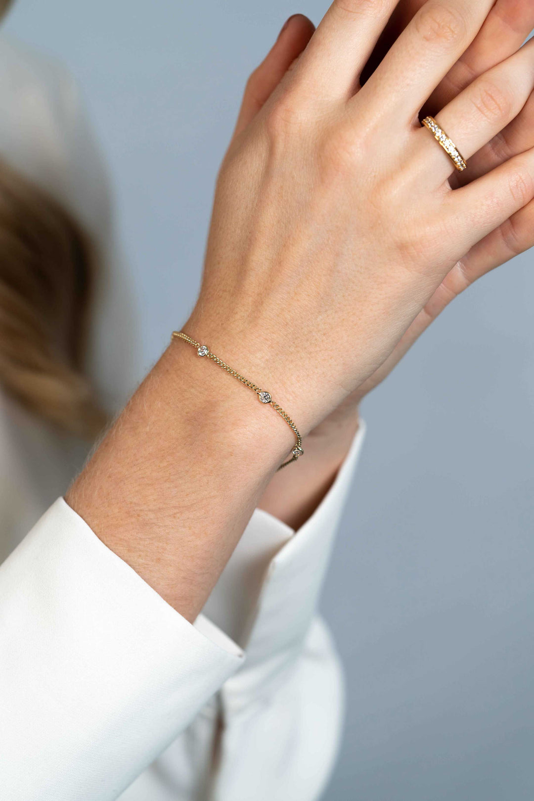 Zinzi Armband Gold Plated Zia2263 G