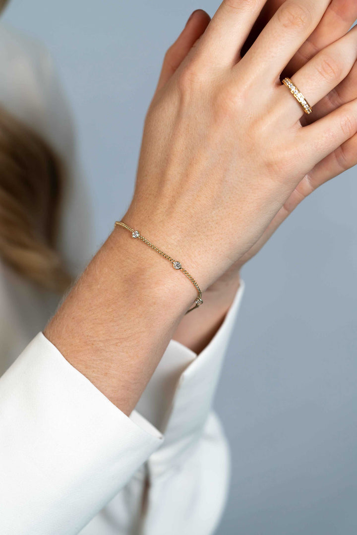 Zinzi Armband Gold Plated Zia2263 G