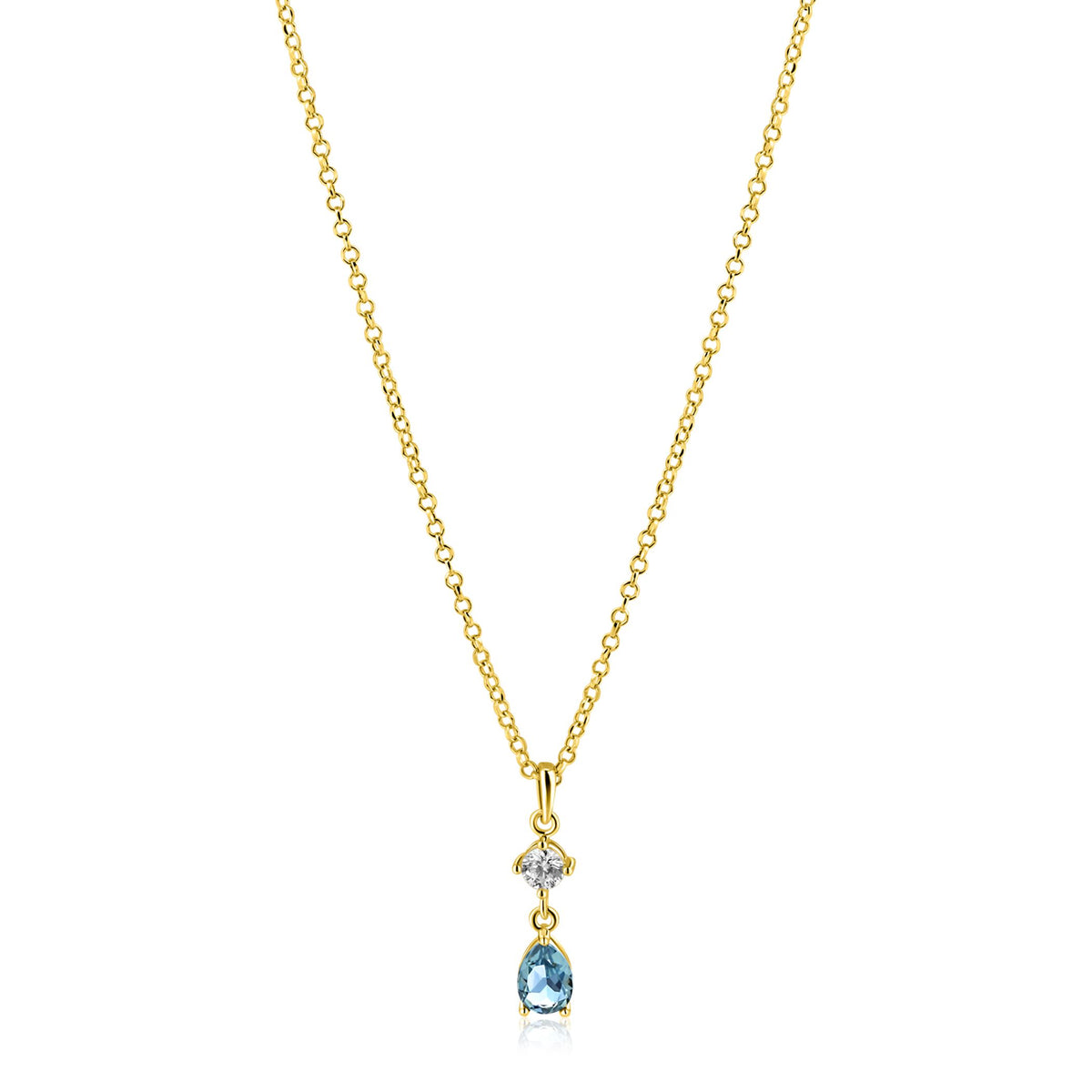 Collar chapado en oro ZIC2744
