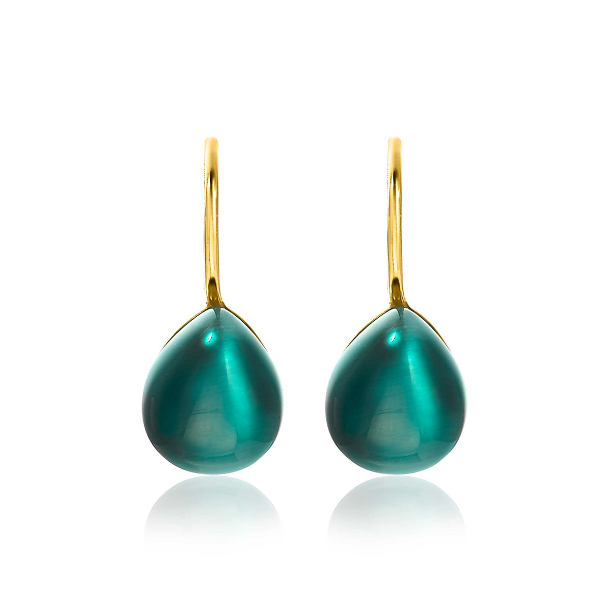 Zinzi Pendientes Chapado en Oro ZIO1934GG
