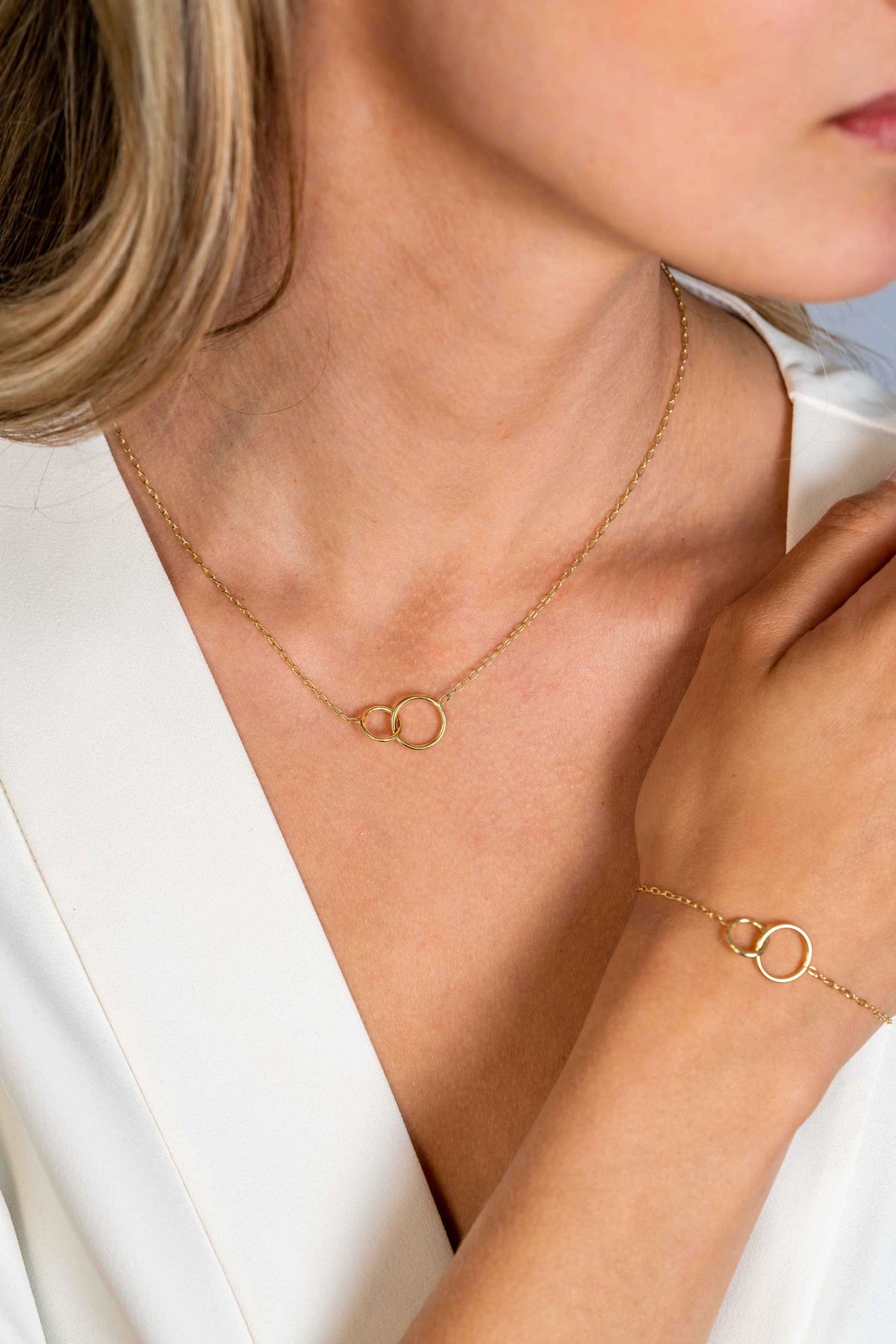 Collar chapado en oro Zic2275G