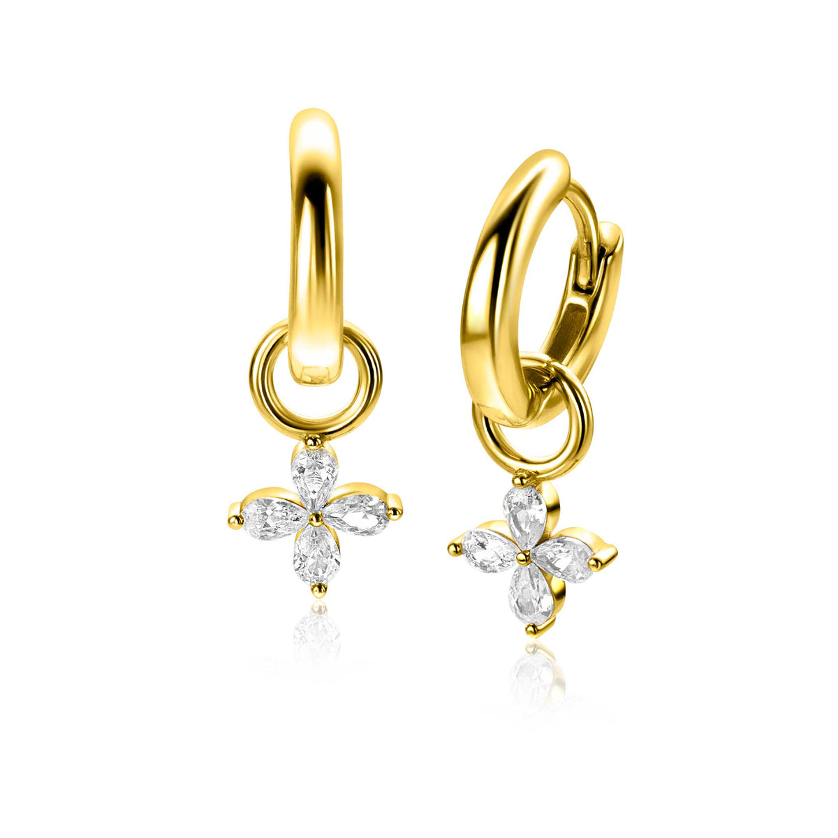 Zinzi charms plata chapado en oro ZICH2624