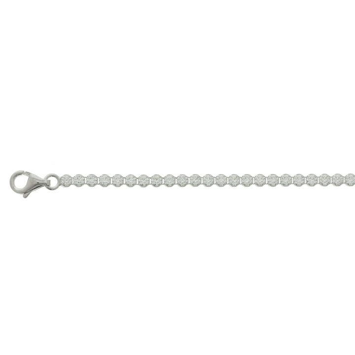 pulsera de tenis circonita 2,5 mm 18 cm