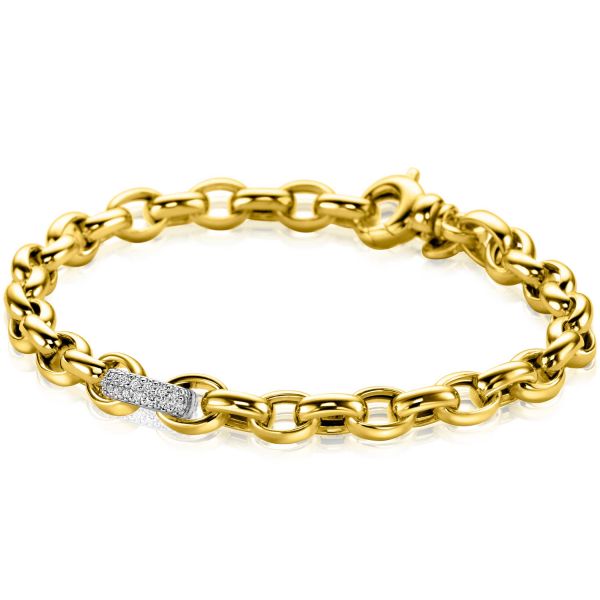 Pulsera Zinzi plata ZIA2664 19cm