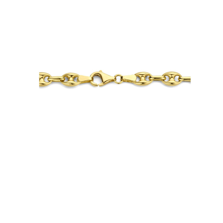 collar grano de café 5,8 mm 43 cm 14K oro amarillo