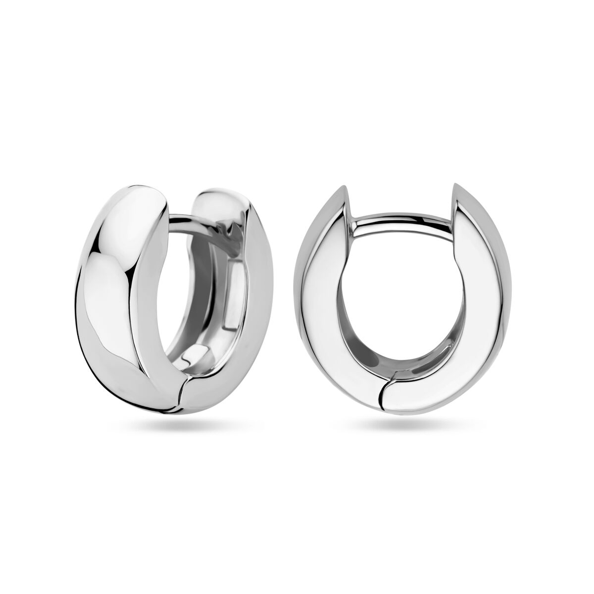 aros 13 mm plata rodiado