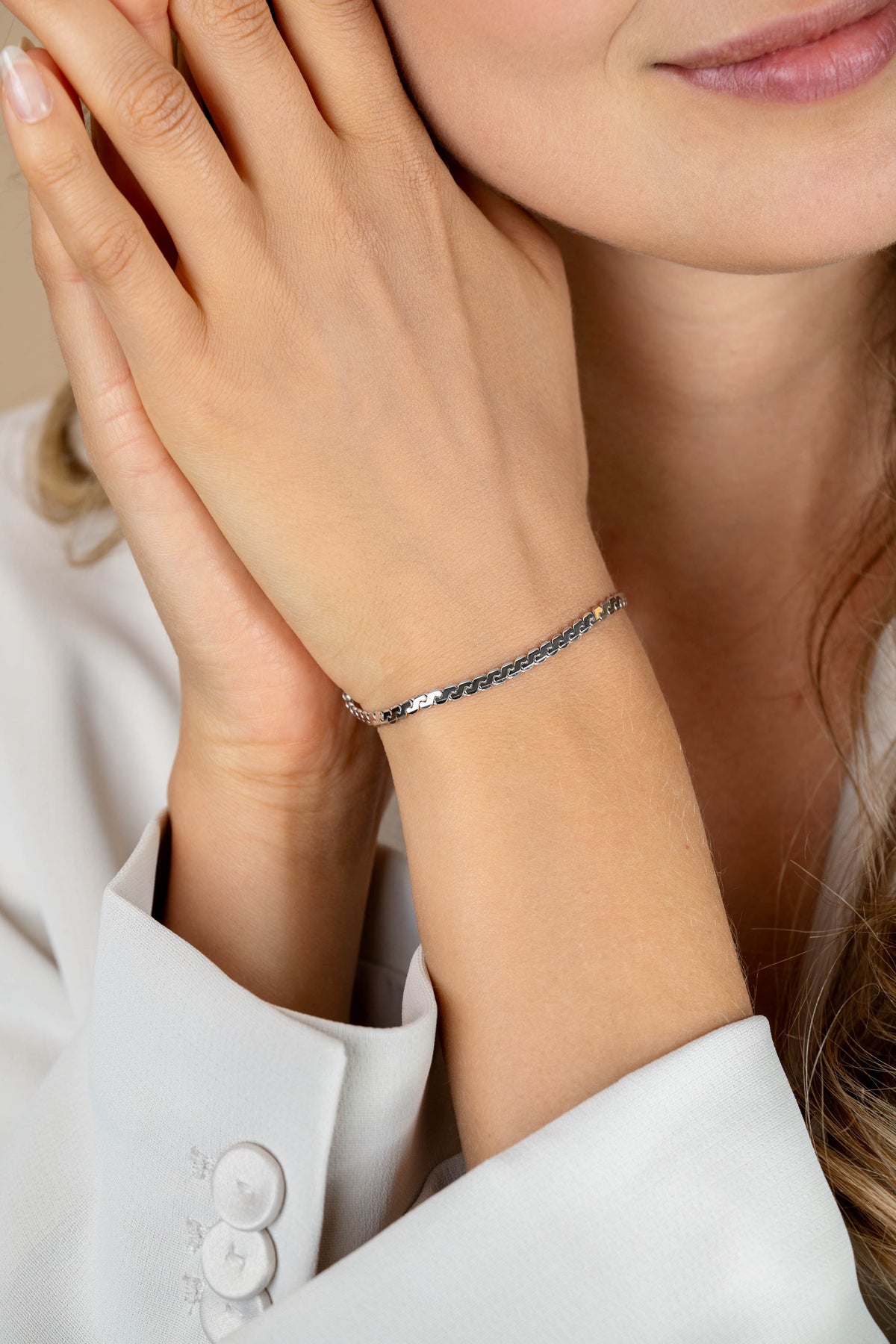 Pulsera de plata ZIA2647 18-21cm