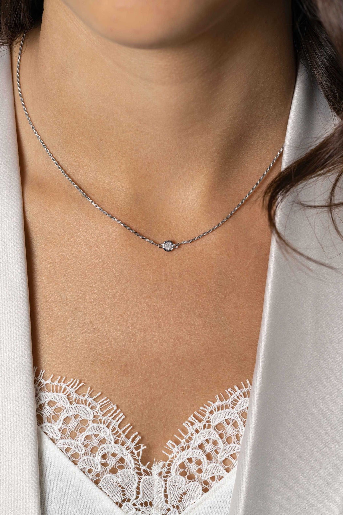 Zinzi Collar Plata Zic2461