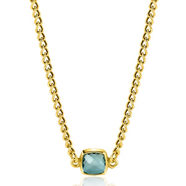 Zinzi Ketting Gold Plated Zic2417 G