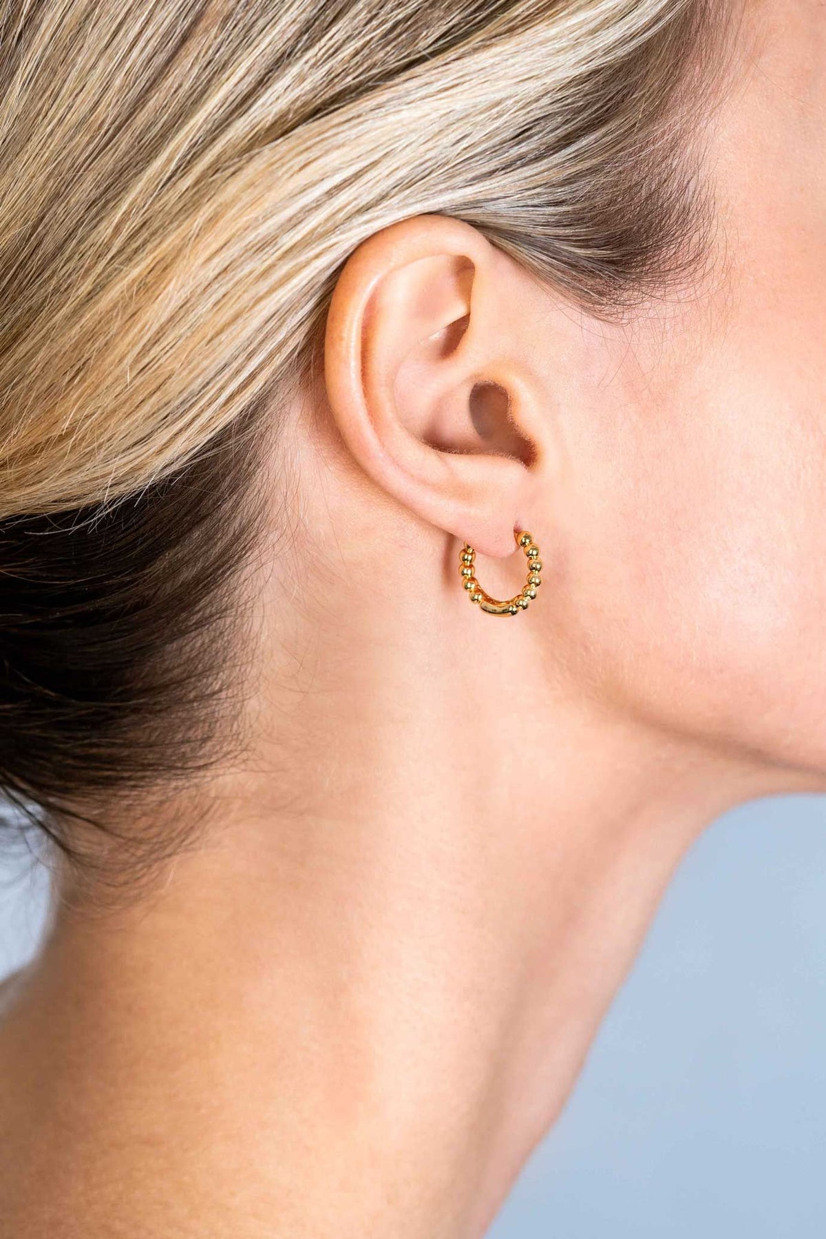 Pendientes Chapado en Oro Zio923 G