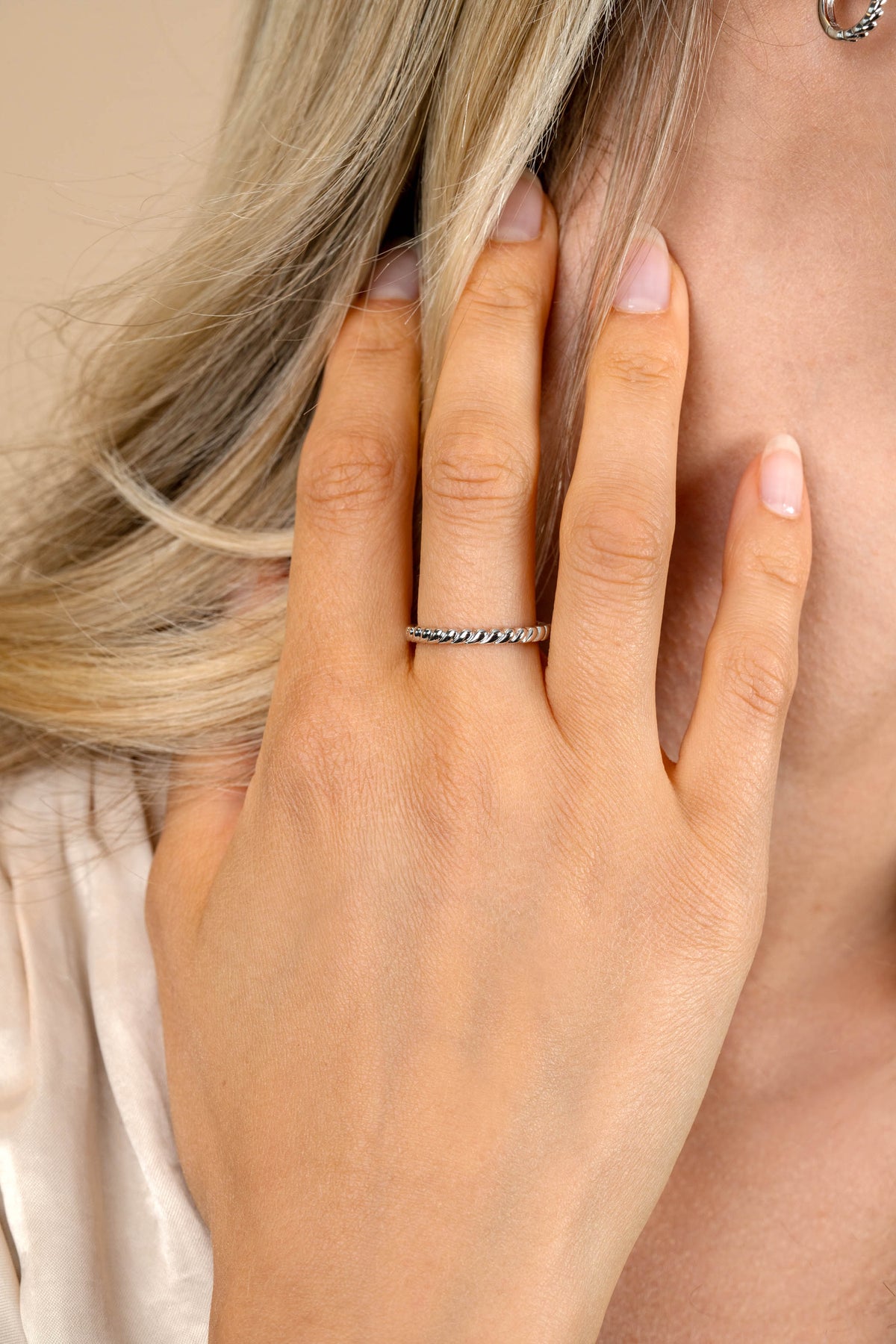 Anillo Zinzi Plata ZIR2688